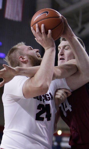 No. 5 Gonzaga stays undefeated with 93-55 win over LMU (Jan 12, 2017)